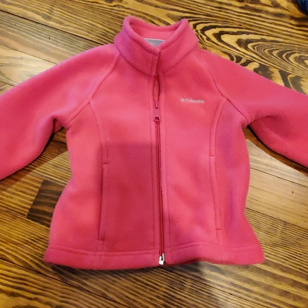 Little girl Columbia fleece